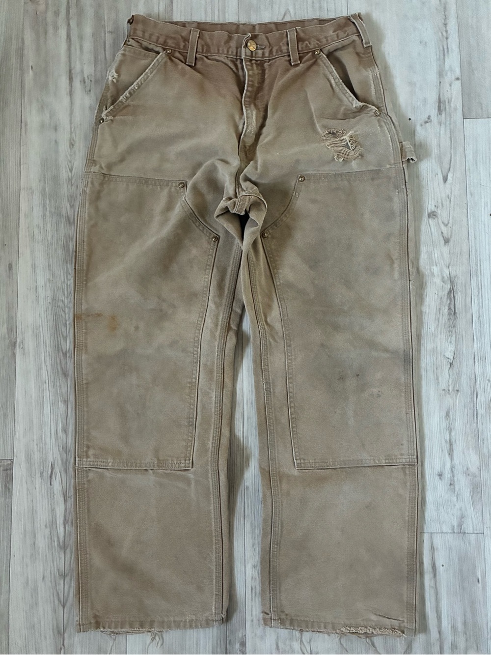 Vintage Carhartt Double Knee Workwear Pants